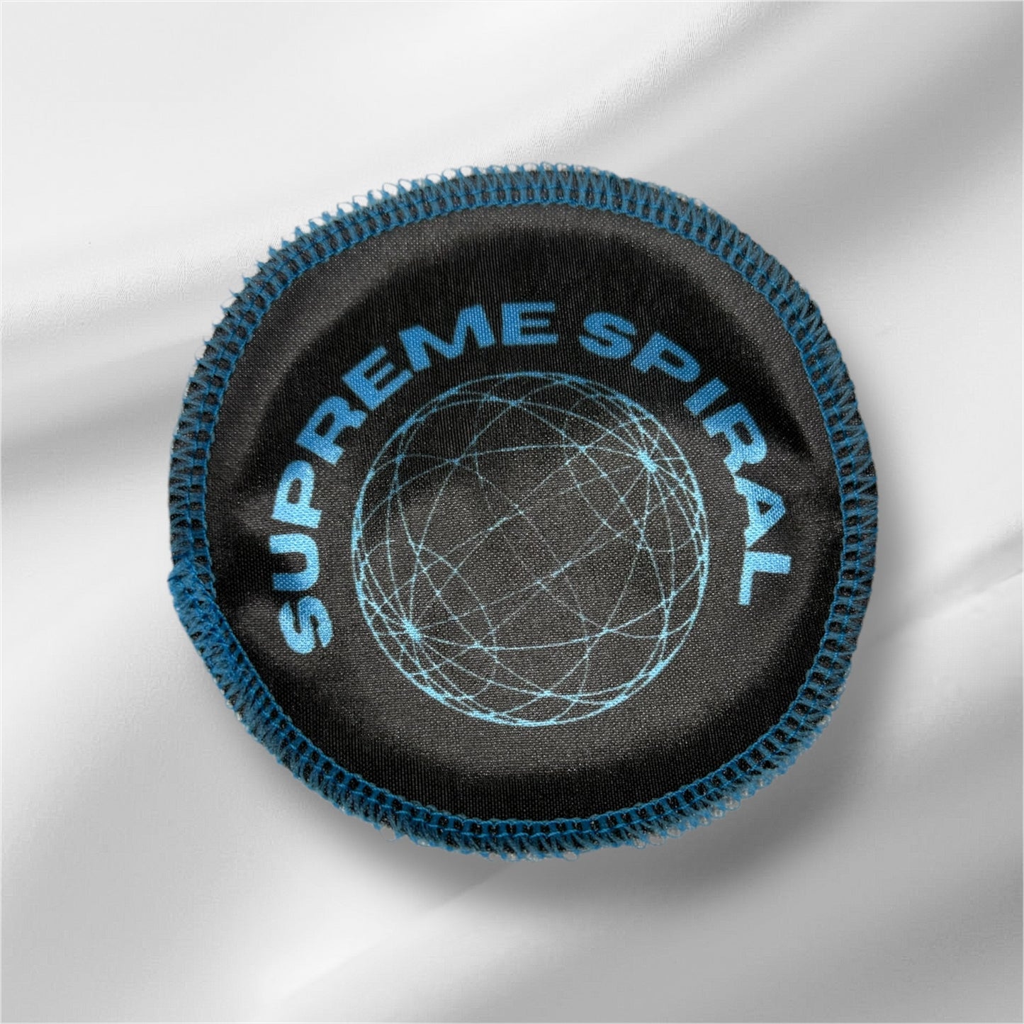 Blue and Black Crown Patch