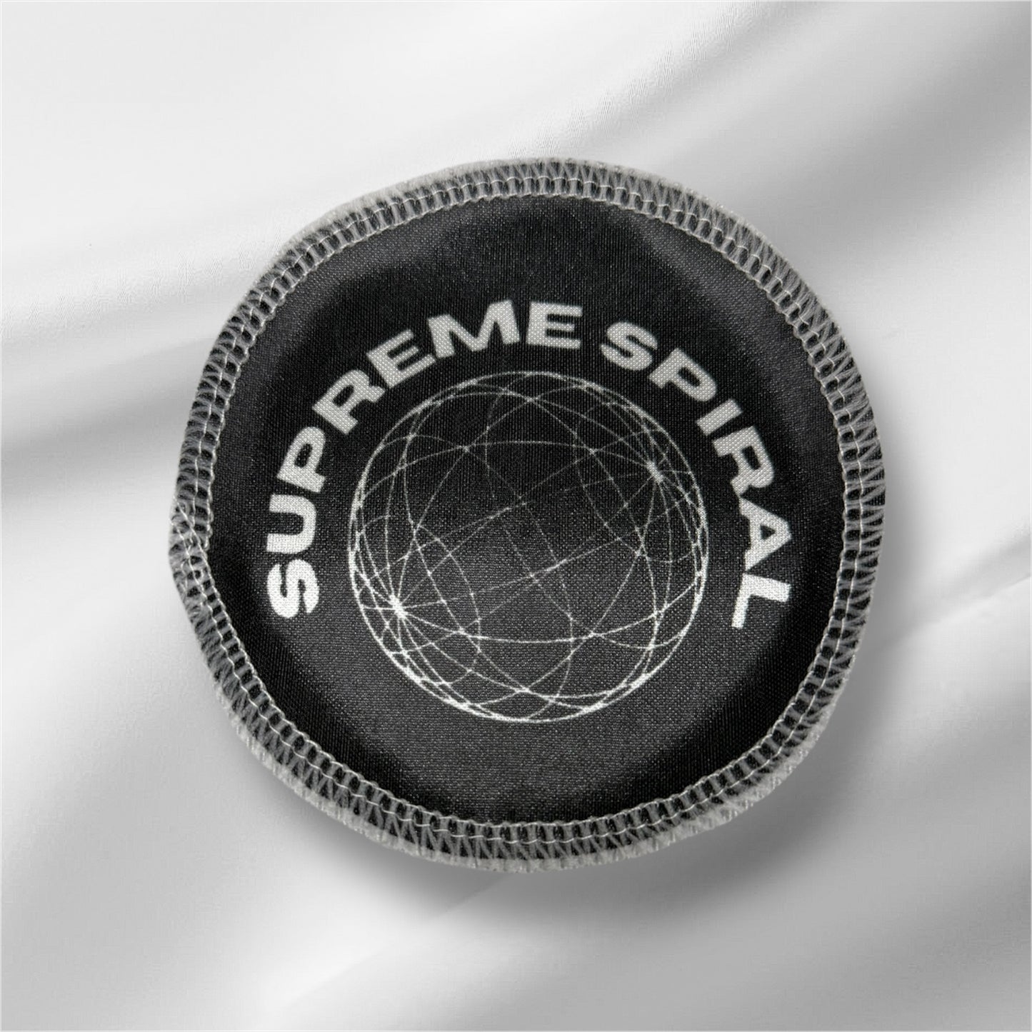 White and Black Crown Patch