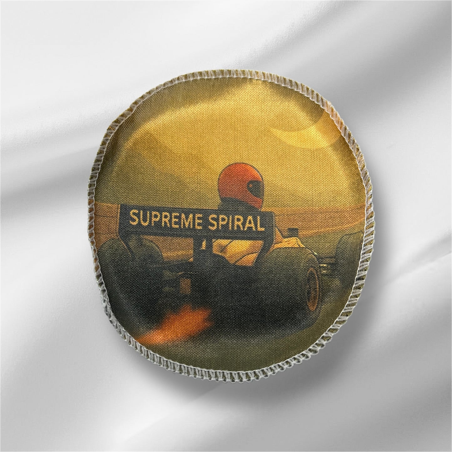 Race Car Crown Patch