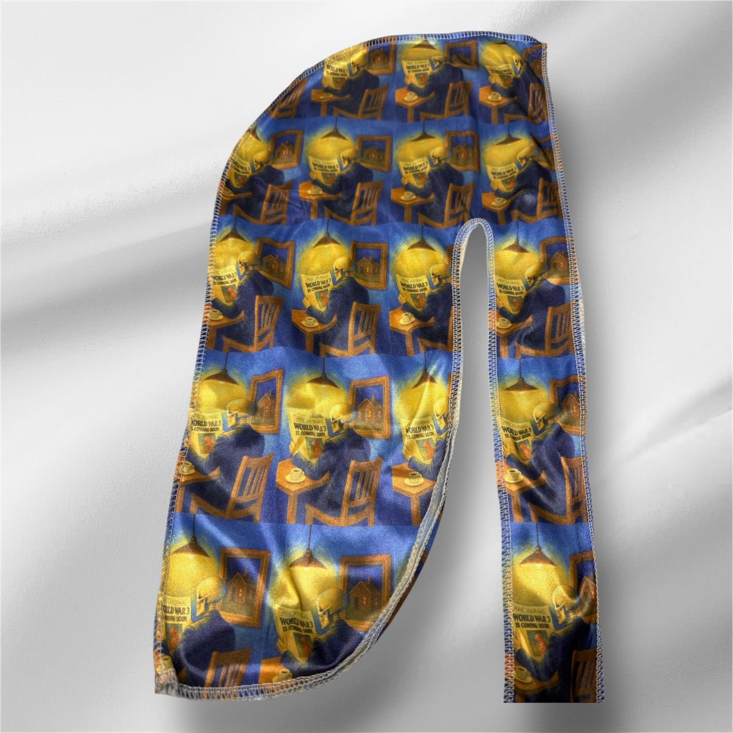 Skeleton Man Silky Durag